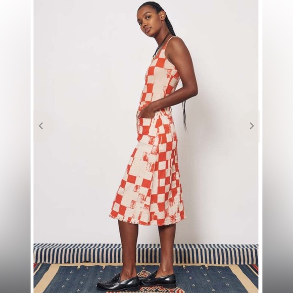 Raquel Allegra Durban Midi Skirt Size 0 - Picture 2 of 6